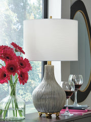 J&M Furniture - Ashley Furniture - Judlen Table Lamp - Ceramic Table Lamp (1/CN) - L100844