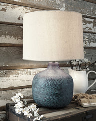 J&M Furniture - Ashley Furniture - Malthace Table Lamp (Set of 2) - Table Lamp (Set of 2) / Patina - L207304X2
