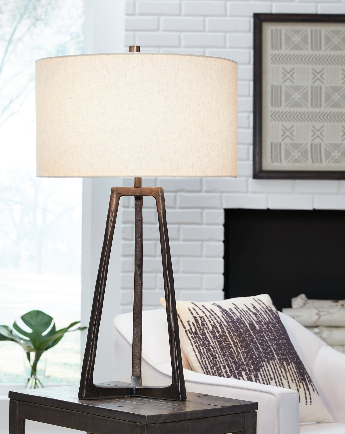 J&M Furniture - Ashley Furniture - Ryandale Table Lamp (Set of 2) - Table Lamp (Set of 2) / Antique Black - L208344X2