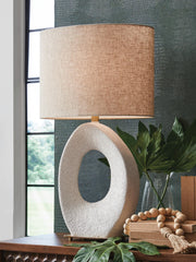J&M Furniture - Ashley Furniture - Trentlen Table Lamp - Paper Table Lamp (1/CN) - L235984