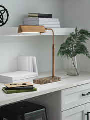 J&M Furniture - Ashley Furniture - Yafe Desk Lamp - Metal Desk Lamp (1/CN) - L734412
