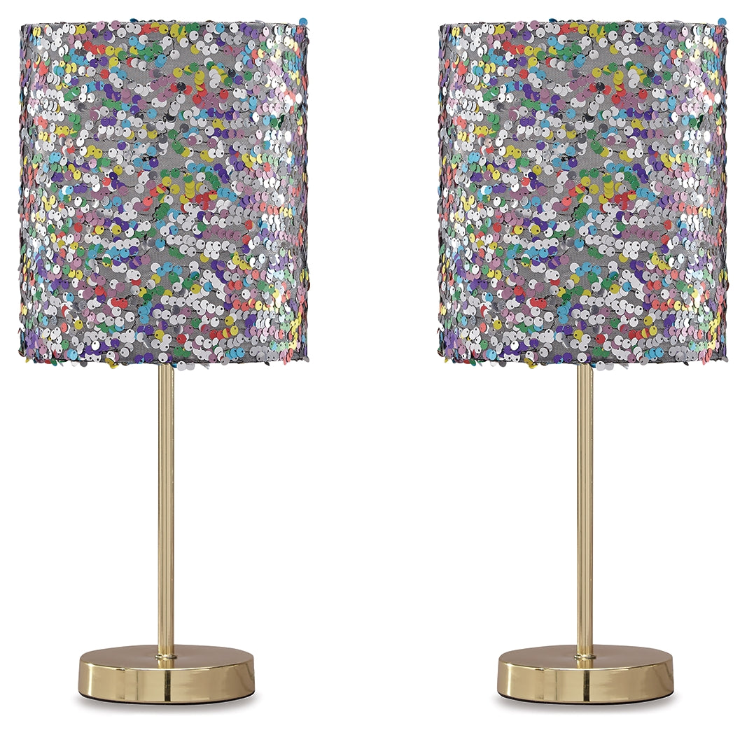 J&M Furniture - Ashley Furniture - Maddy Table Lamp (Set of 2) - Table Lamp (Set of 2) / Multi - L857724X2