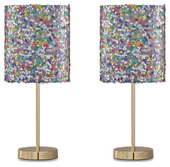 J&M Furniture - Ashley Furniture - Maddy Table Lamp (Set of 2) - Table Lamp (Set of 2) / Multi - L857724X2