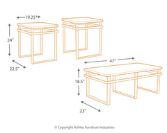 Laney Table (Set of 3) Ashley Furniture