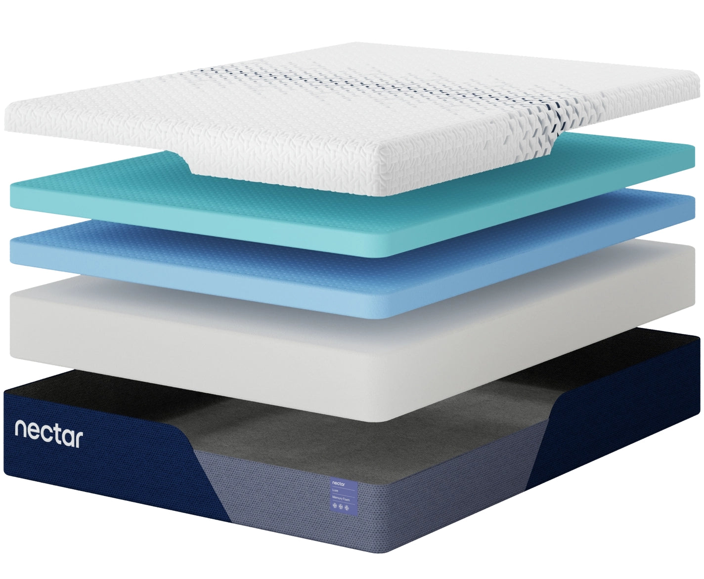 Nectar Luxe Memory Foam 5.1 Twin XL Mattress