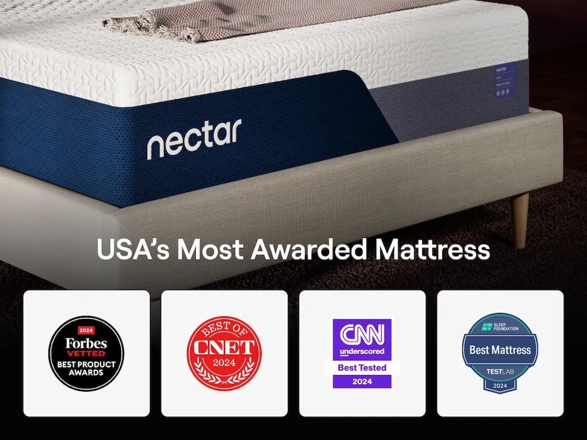 Nectar Luxe Memory Foam 5.1 Twin XL Mattress