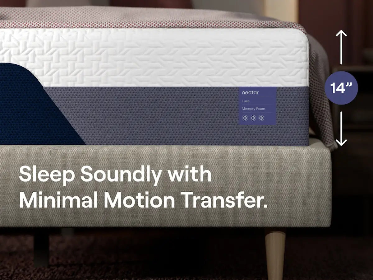 Nectar Luxe Memory Foam 5.1 Twin XL Mattress