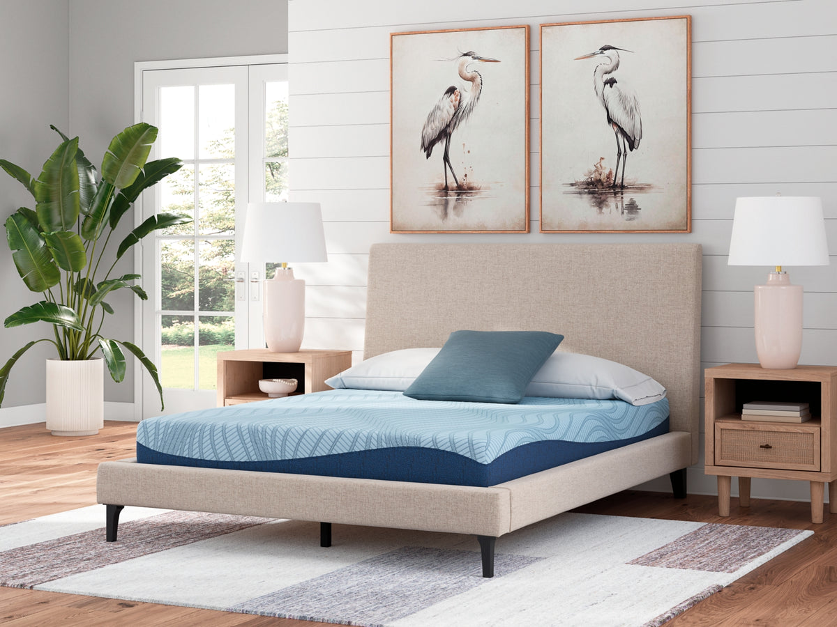 J&M Furniture - Ashley Furniture - Peak 2.0 8 Memory Foam Full Mattress - Full / White - M20421
