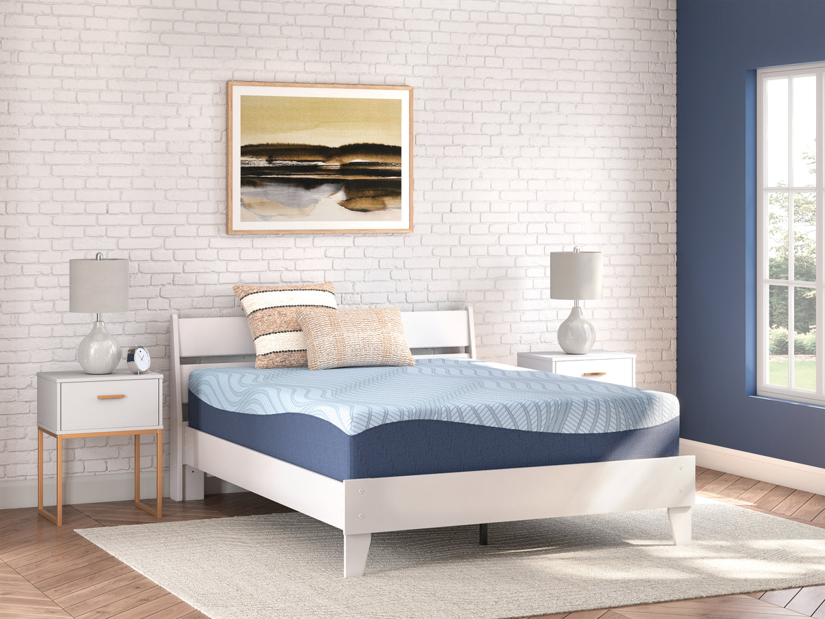 J&M Furniture - Ashley Furniture - Peak 2.0 12 Memory Foam Full Mattress - Full / White - M20621