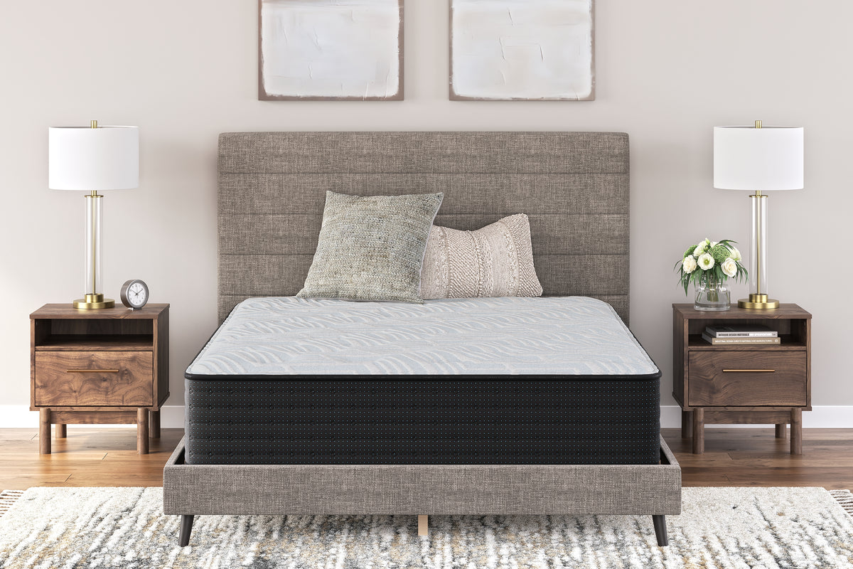 J&M Furniture - Ashley Furniture - Palisades Plush Full Mattress - Full / Gray/Blue - M41621