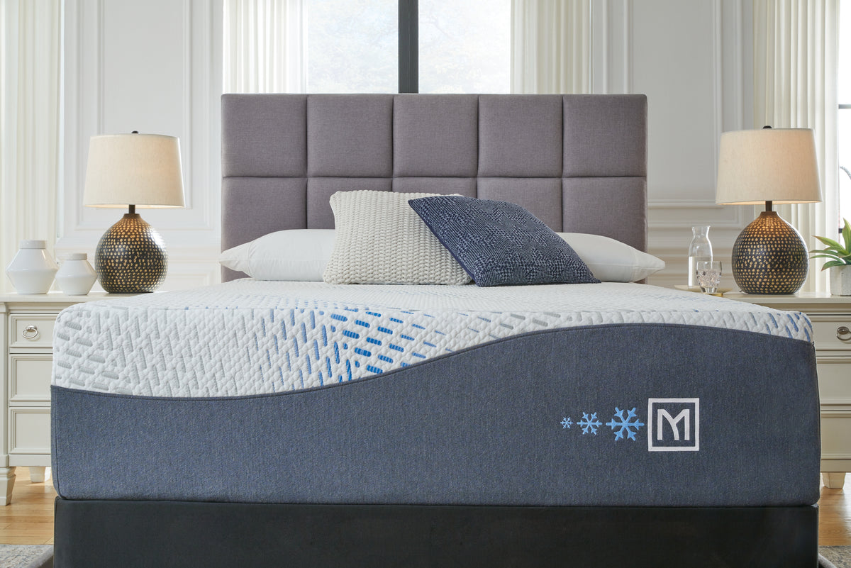 J&M Furniture - Ashley Furniture - Millennium Luxury Plush Gel Latex Hybrid Twin XL Mattress - Twin XL / White - M50871