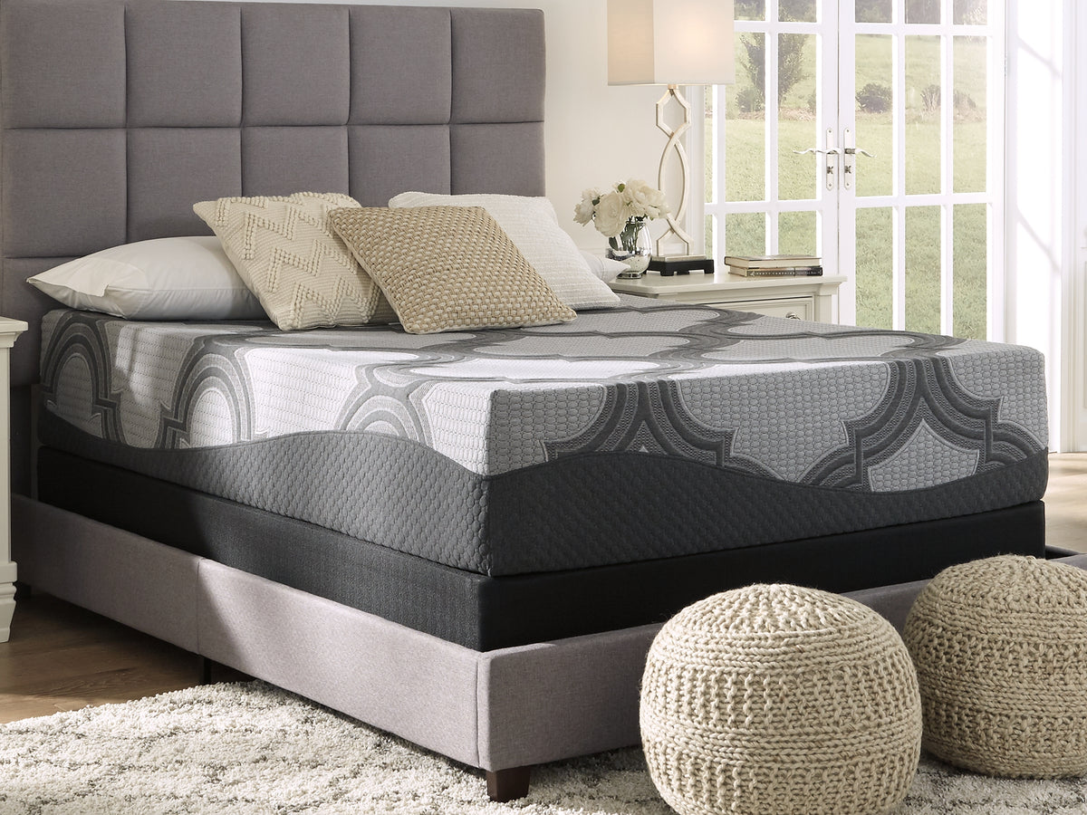 J&M Furniture - Ashley Furniture - 1100 Series Full Mattress - Full / Gray - M52621