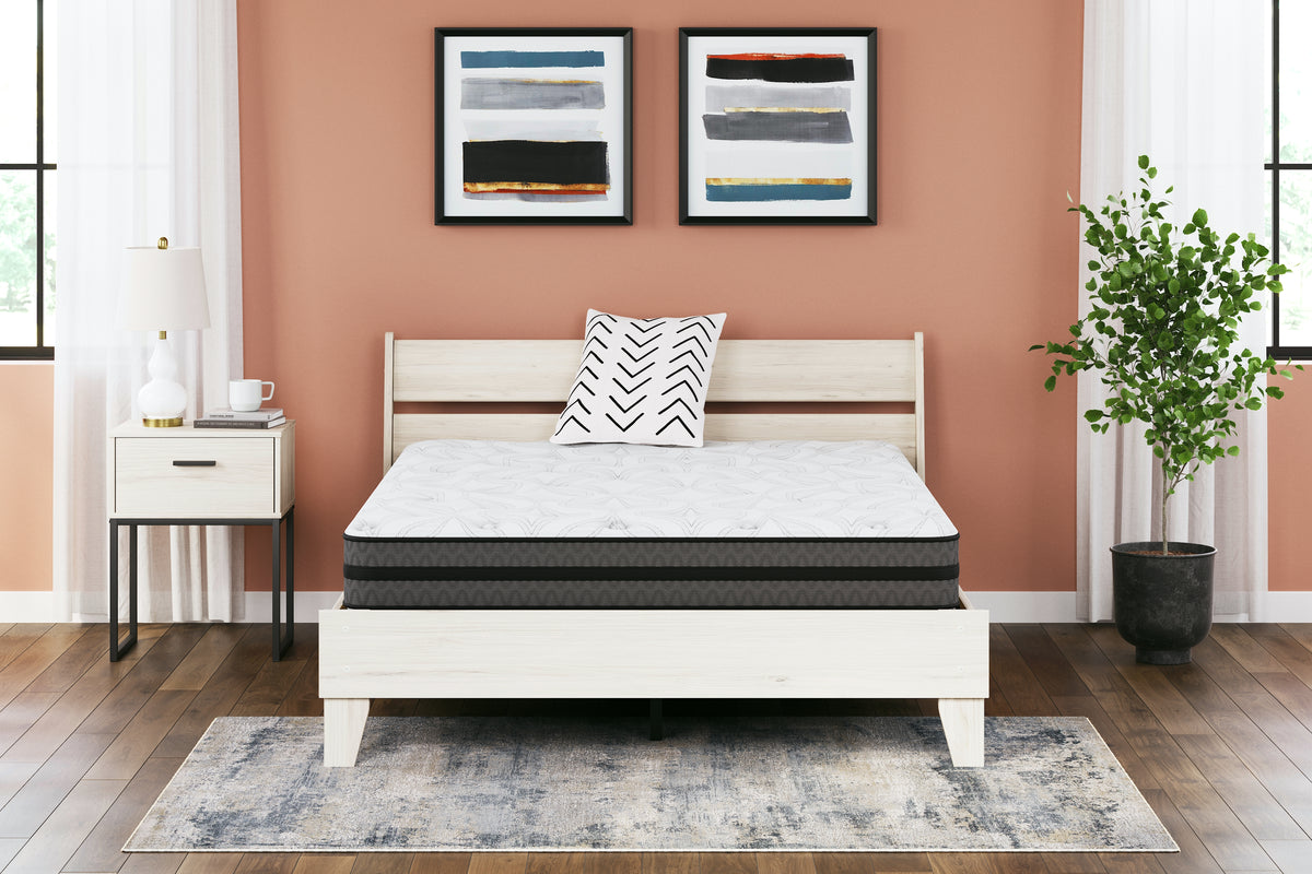 J&M Furniture - Ashley Furniture - 10 Inch Pocketed Hybrid King Mattress - King / White - M58941