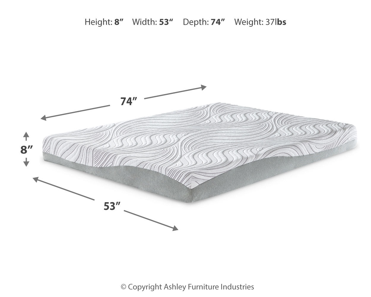8 Inch Memory Foam Full Mattress