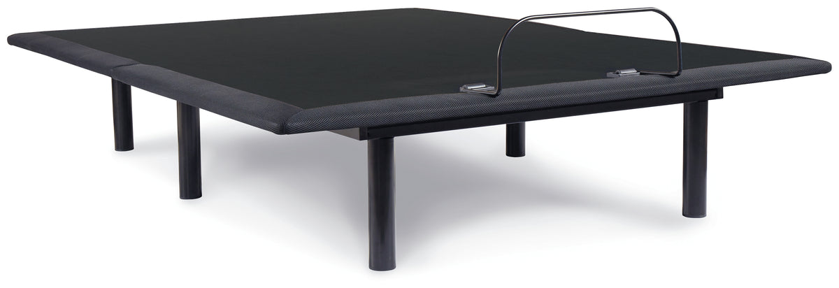 J&M Furniture - Ashley Furniture - Head Up Only Foundation King Adjustable Head Base - King Adjustable Head Base / Charcoal Gray - M5X142