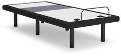 J&M Furniture - Ashley Furniture - Best Base with Lumbar and Audio Twin XL Adjustable Base - TXL Adjustable Base / Charcoal Gray - M5X572