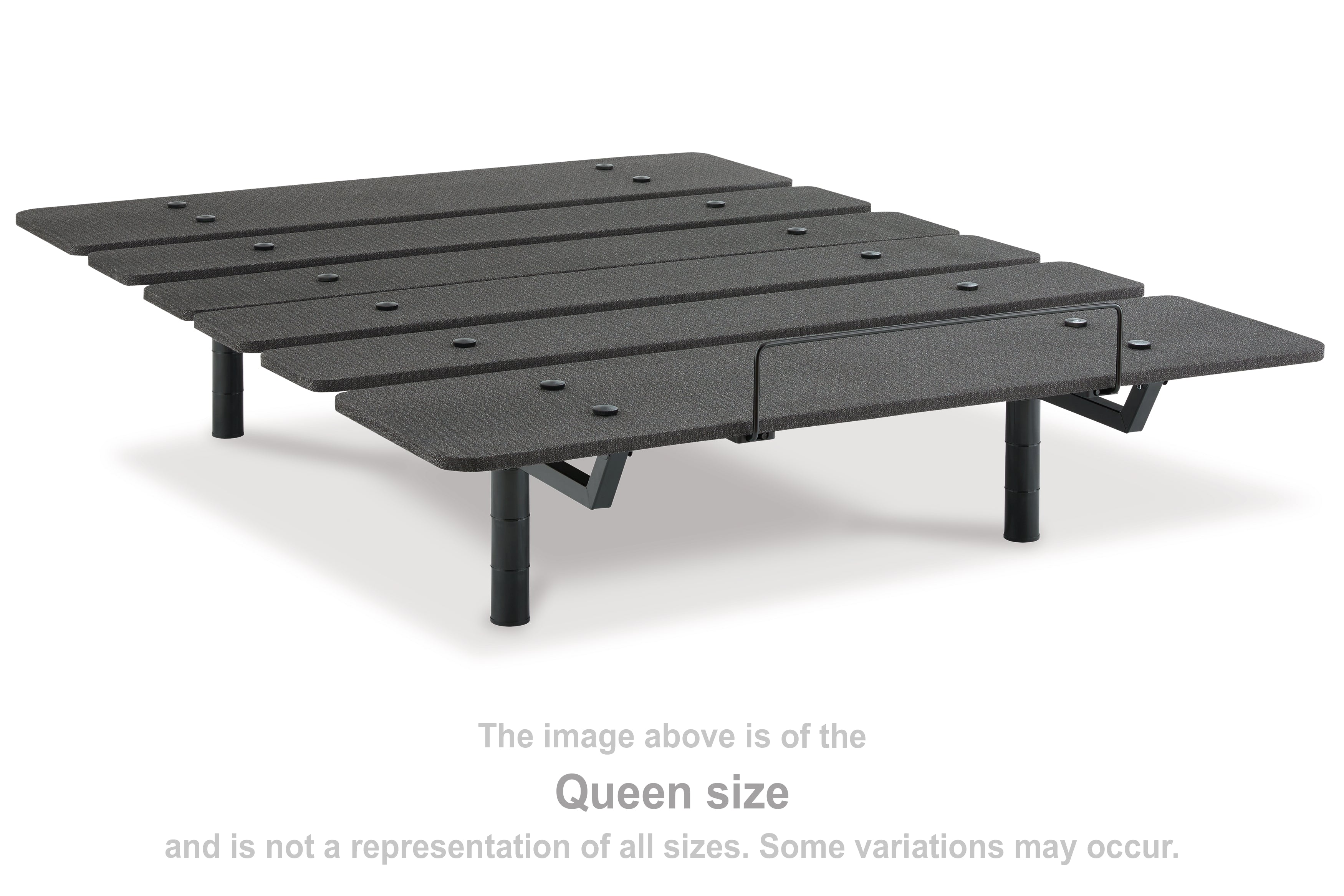 J&M Furniture - Ashley Furniture - Cosmic Power Base Full Adjustable Base - Full Adjustable Base / Black - M8X222