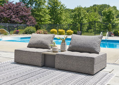 J&M Furniture - Ashley Furniture - Bree Zee 3-Piece Outdoor Sectional - 3-Piece Outdoor Sectional / Brown - P160P4