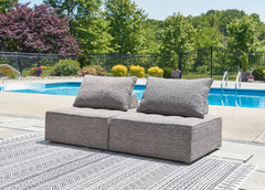 J&M Furniture - Ashley Furniture - Bree Zee 2-Piece Outdoor Sectional - 2-Piece Outdoor Sectional / Brown - P160P3