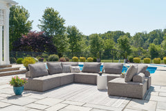J&M Furniture - Ashley Furniture - Bree Zee 8-Piece Outdoor Sectional - 8-Piece Outdoor Sectional / Brown - P160P6