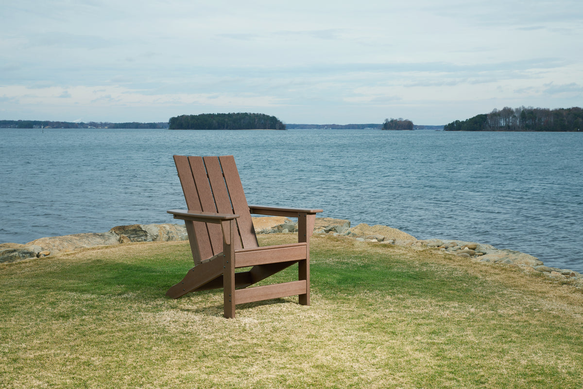 J&M Furniture - Ashley Furniture - Emmeline Adirondack Chair - Adirondack Chair / Brown - P420-898