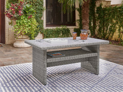 J&M Furniture - Ashley Furniture - Naples Beach Outdoor Multi-use Table - RECT Multi-Use Table / Light Gray - P439-625