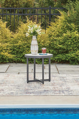 J&M Furniture - Ashley Furniture - Ocean Beach Outdoor End Table - Round End Table - PCP510-706