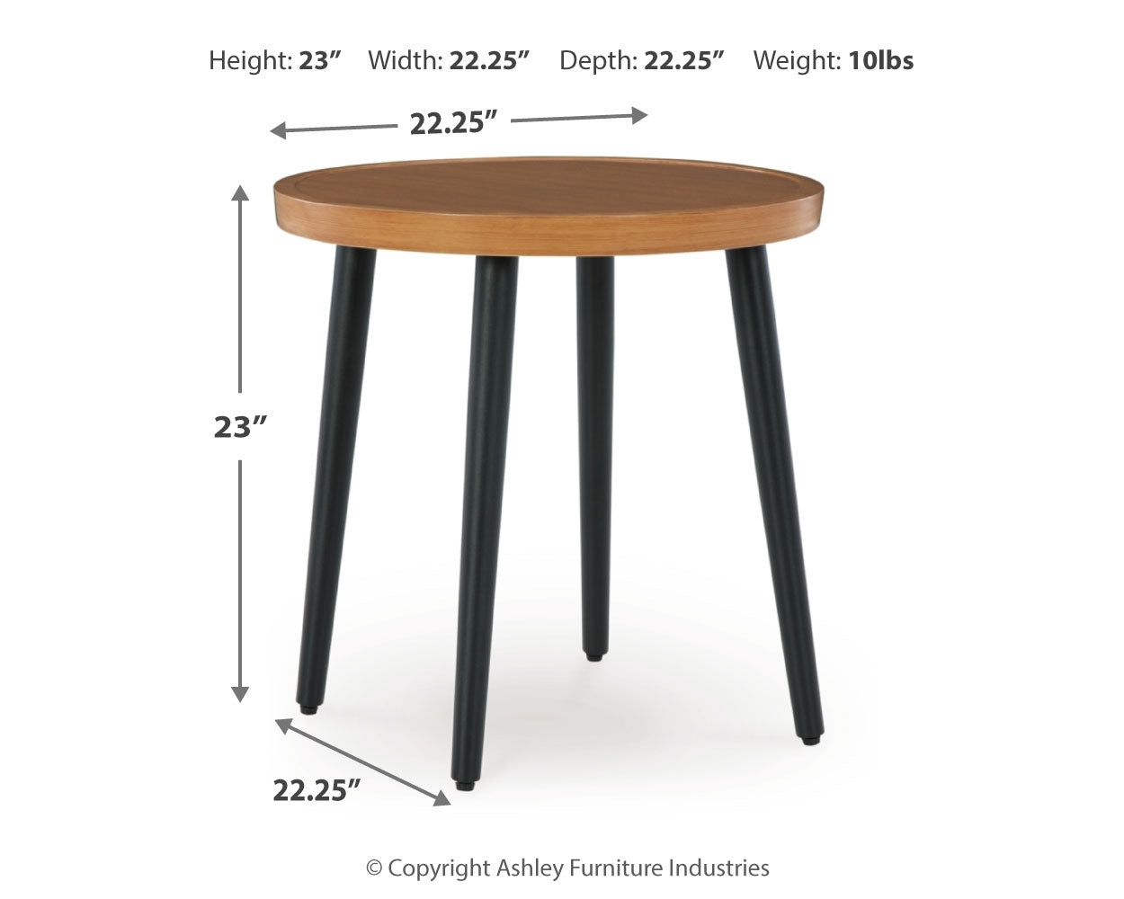 Horizon Hall Outdoor End Table