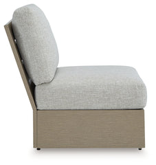 Kimpton Isle Outdoor Armless Chair with Cushion