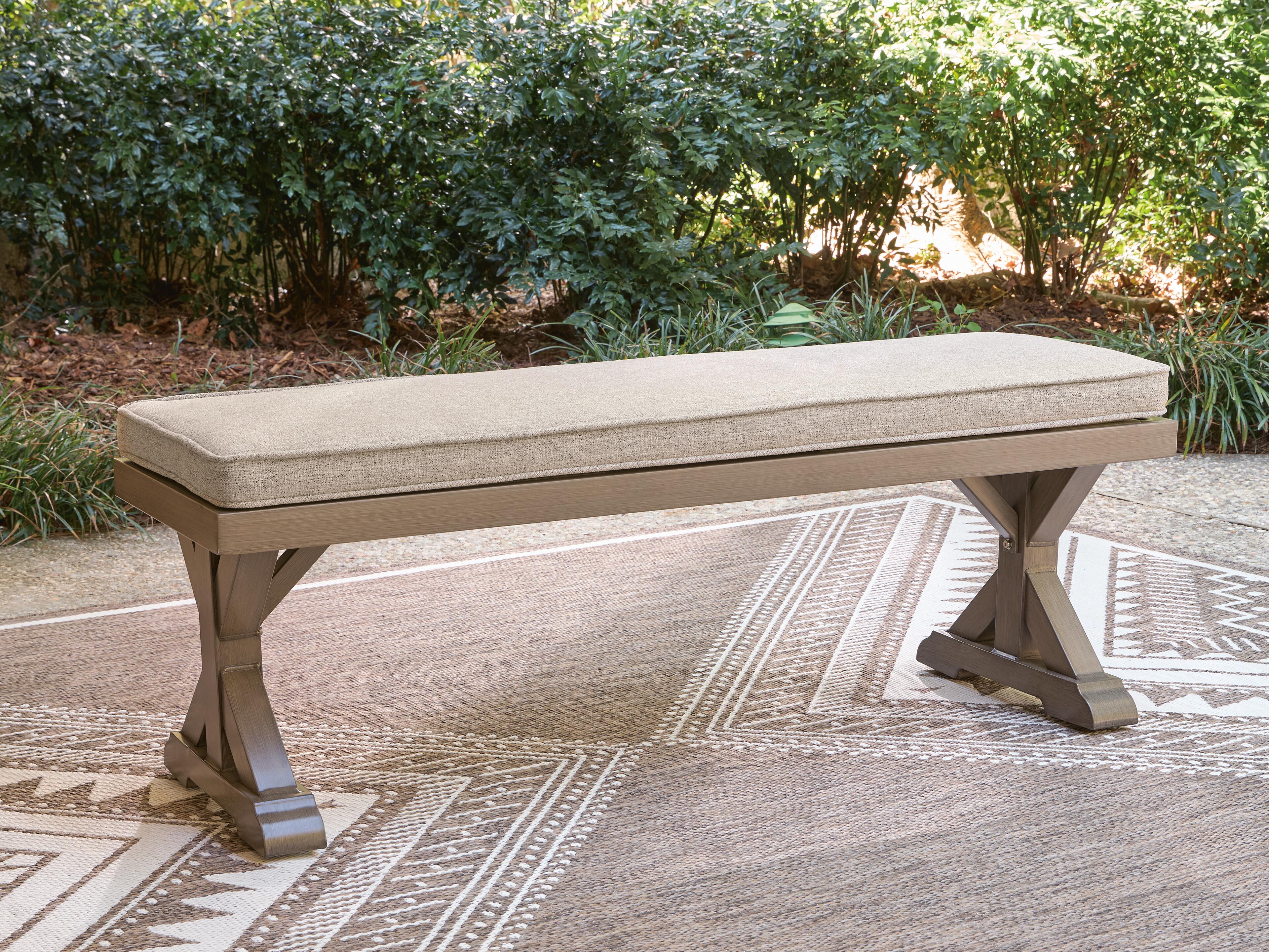 J&M Furniture - Ashley Furniture - Laguna Heights Bench with Cushion - Bench with Cushion - PCP790-600
