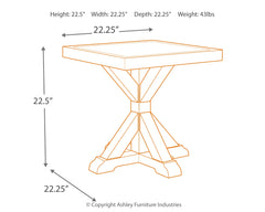 Beachcroft Outdoor End Table