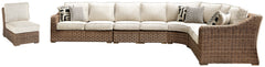 J&M Furniture - Ashley Furniture - Beachcroft 6-Piece Outdoor Seating Set - 6-Piece Outdoor Seating Set / Beige - P791P11