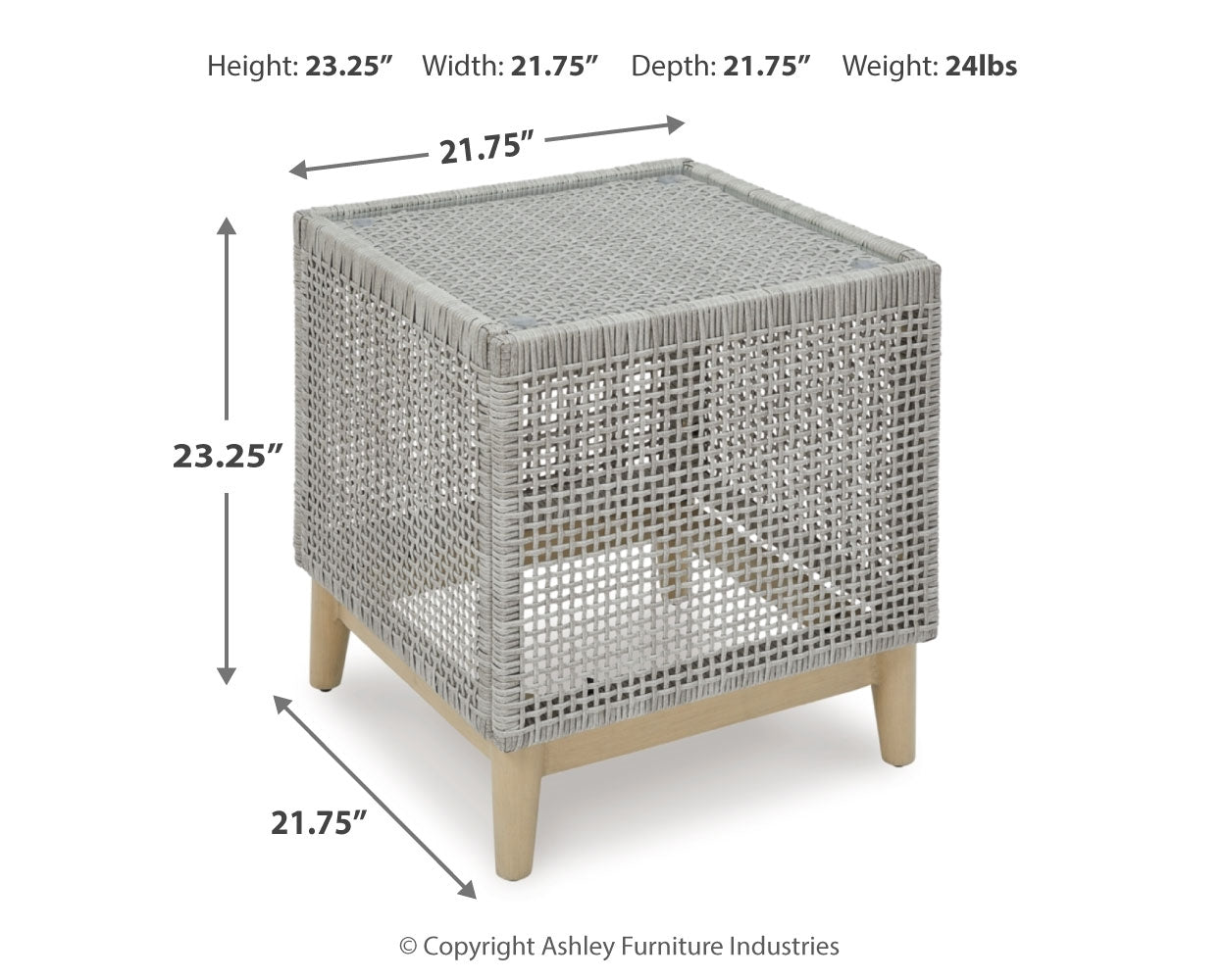 Seton Creek Outdoor End Table