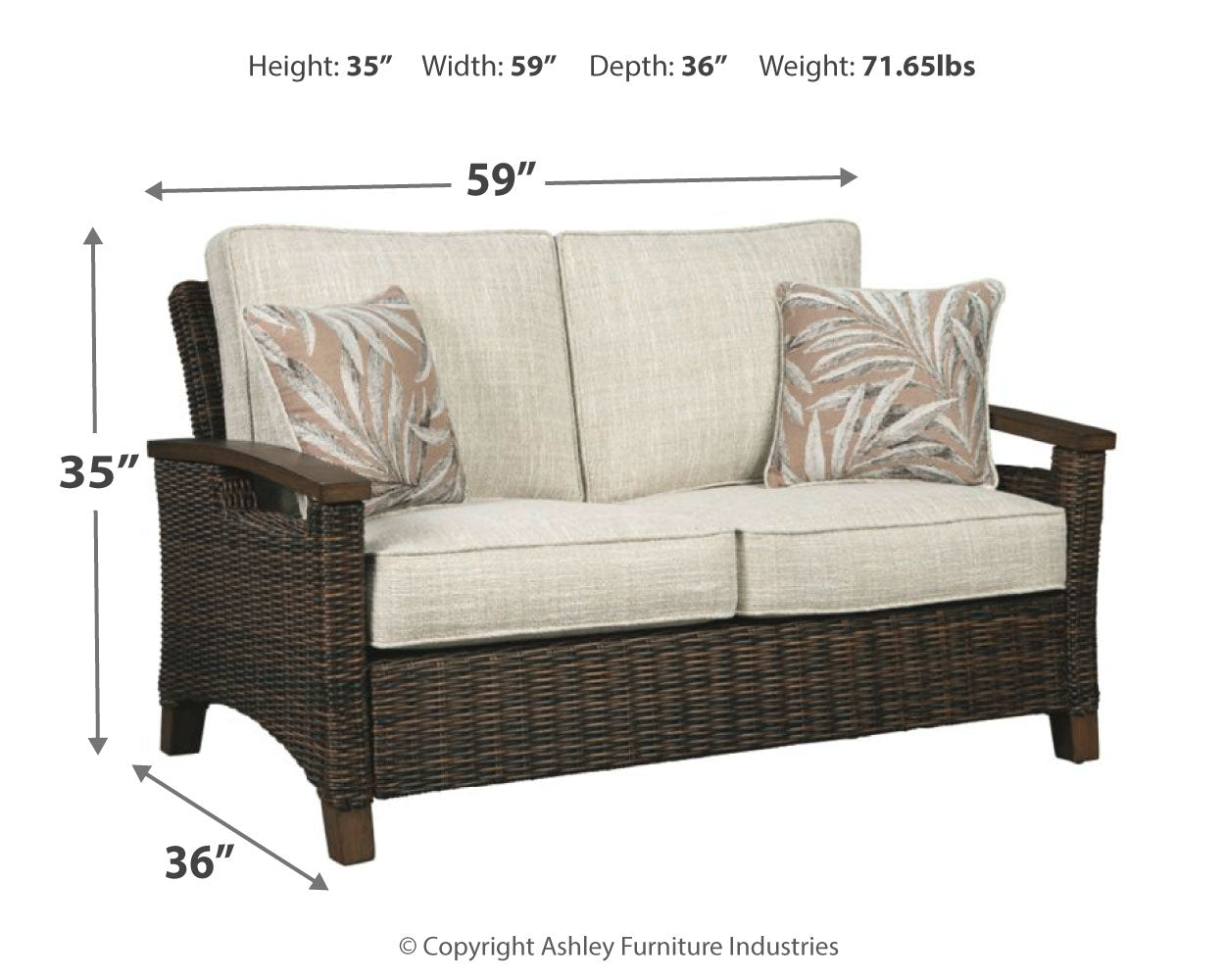 Paradise Trail Outdoor Ashley Furniture