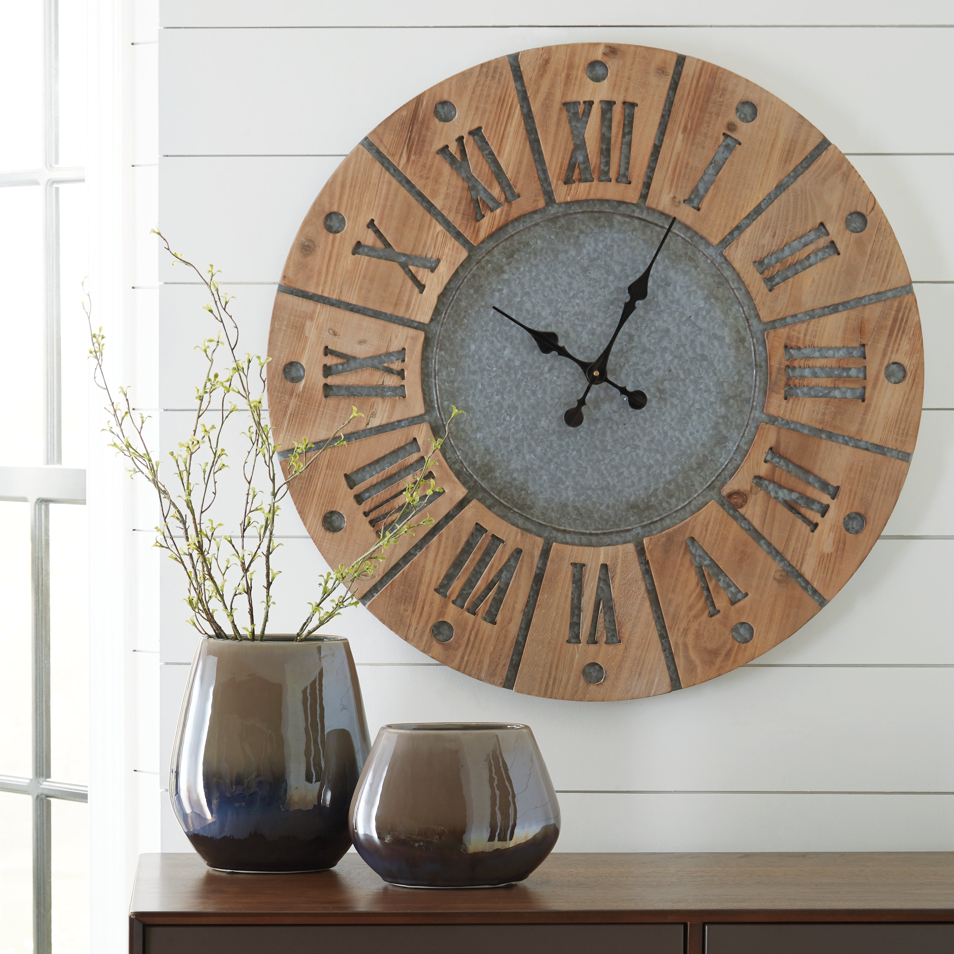 Payson Wall Clock Ashley Furniture