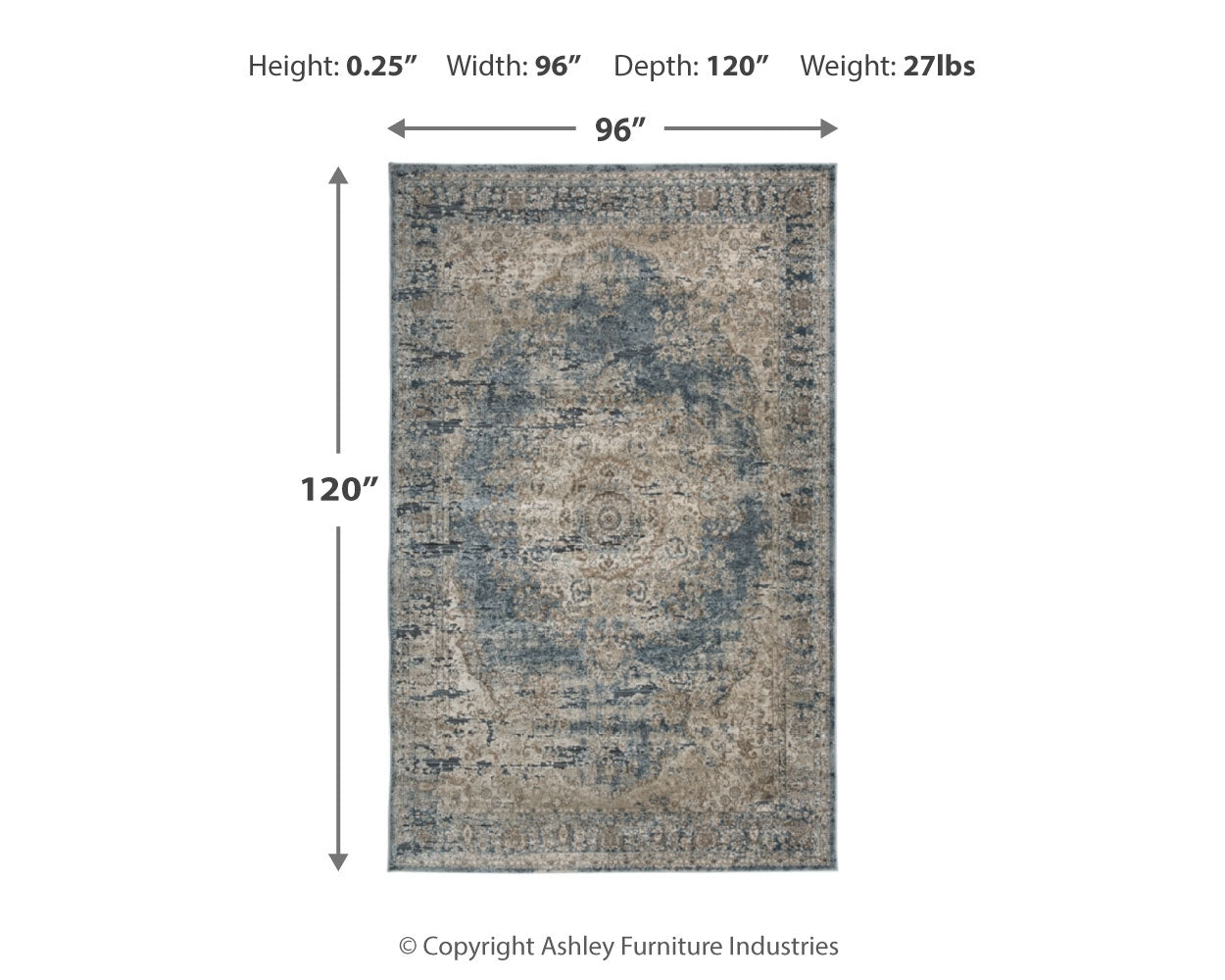South 8' x 10' Rug