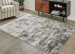 J&M Furniture - Ashley Furniture - Gerdie 5'3" x 7'3" Rug - 5'3" x 7'3" Rug / Cream/Gray - R404992