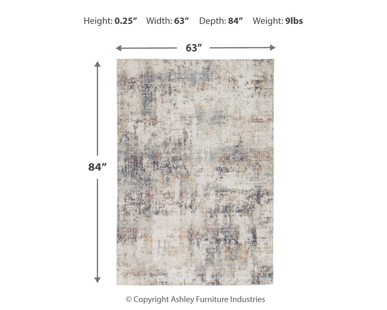 Jerelyn 5'3" x 7' Rug