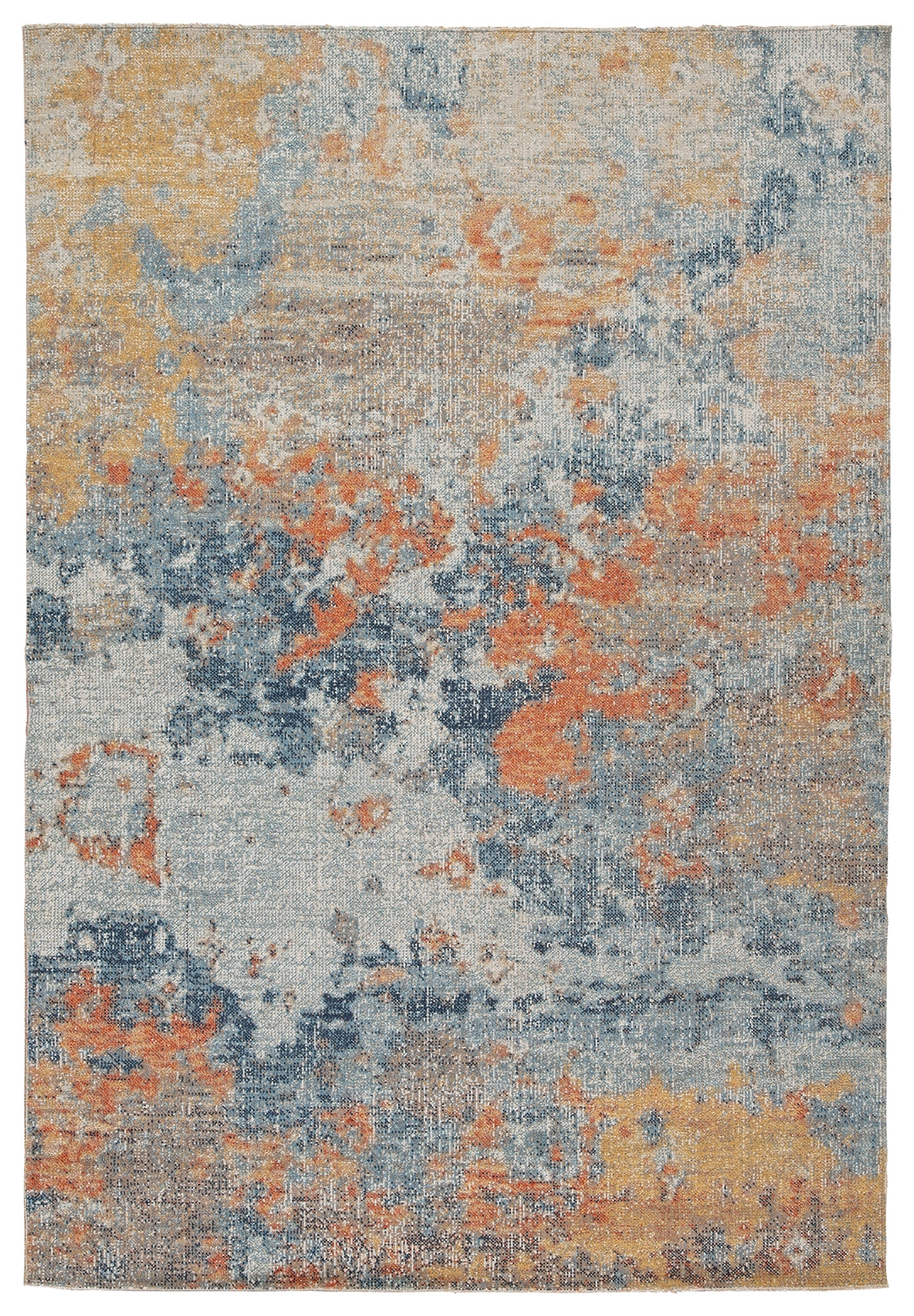 J&M Furniture - Ashley Furniture - Wraylen 5'3" x 7' Rug - 5'3" x 7' Rug / Multi - R405052