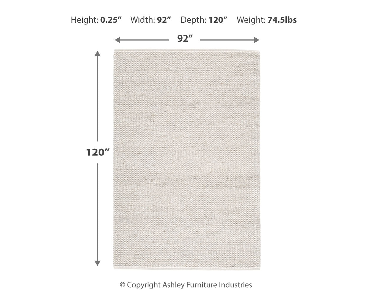 Jossick 7'8" x 10' Rug