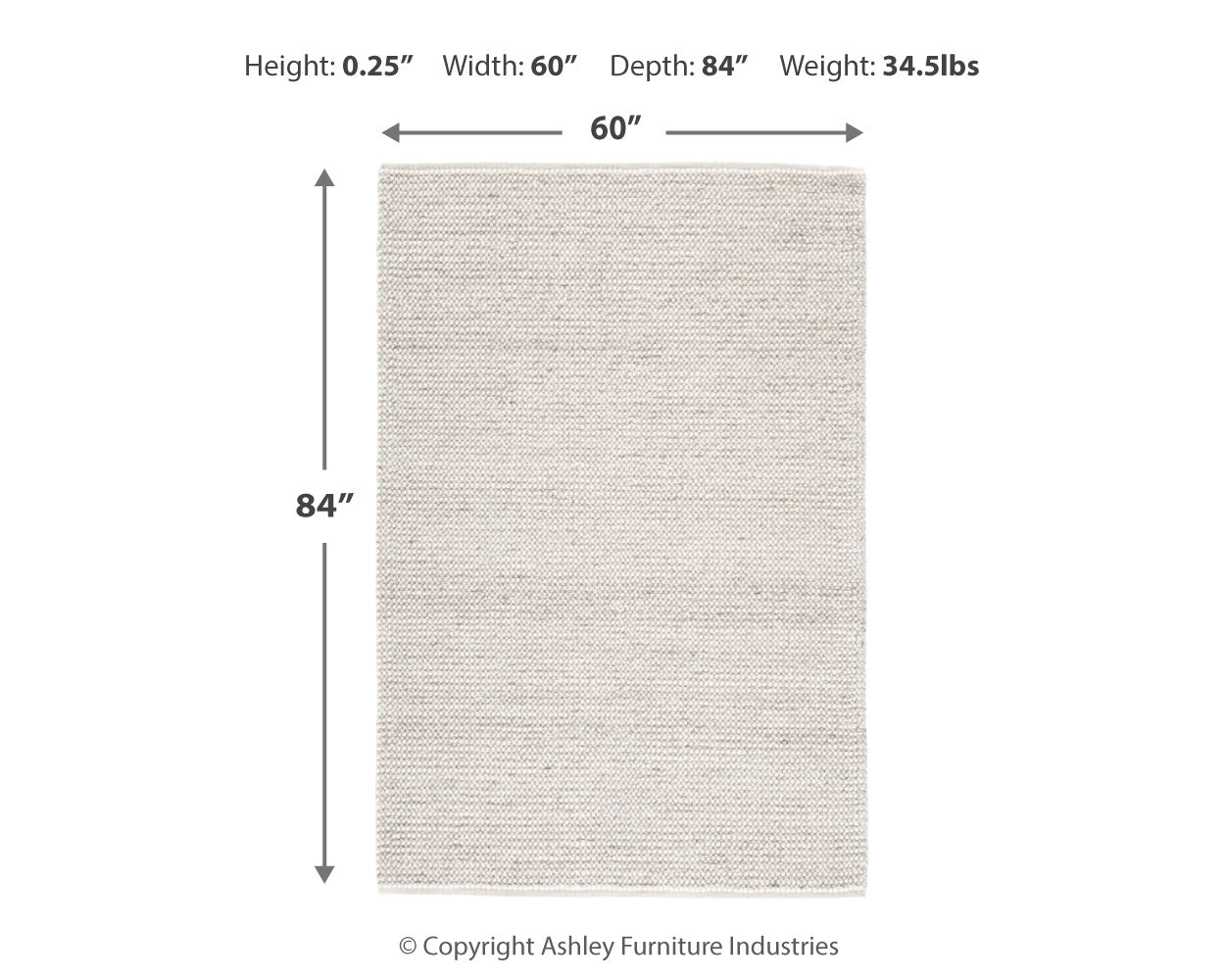 Jossick 5' x 7' Rug