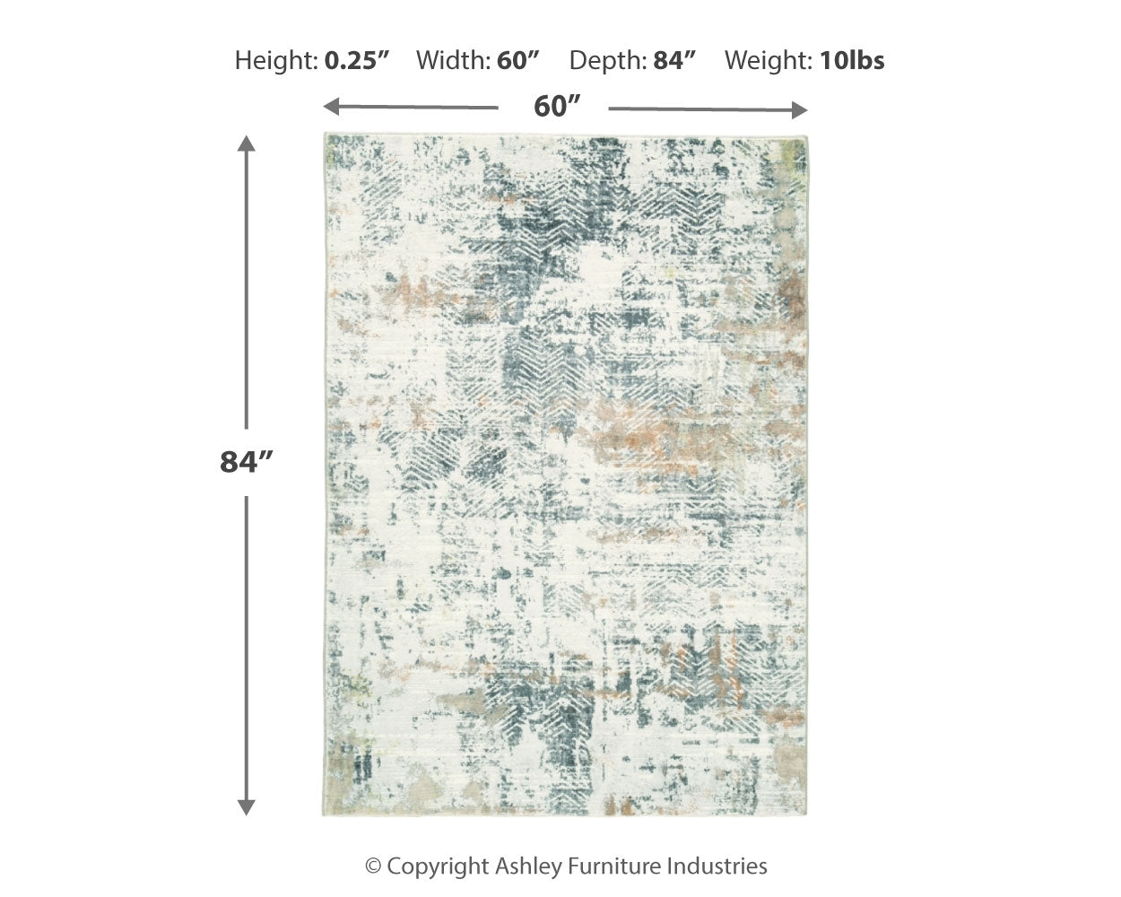Redlings 5' x 7' Rug