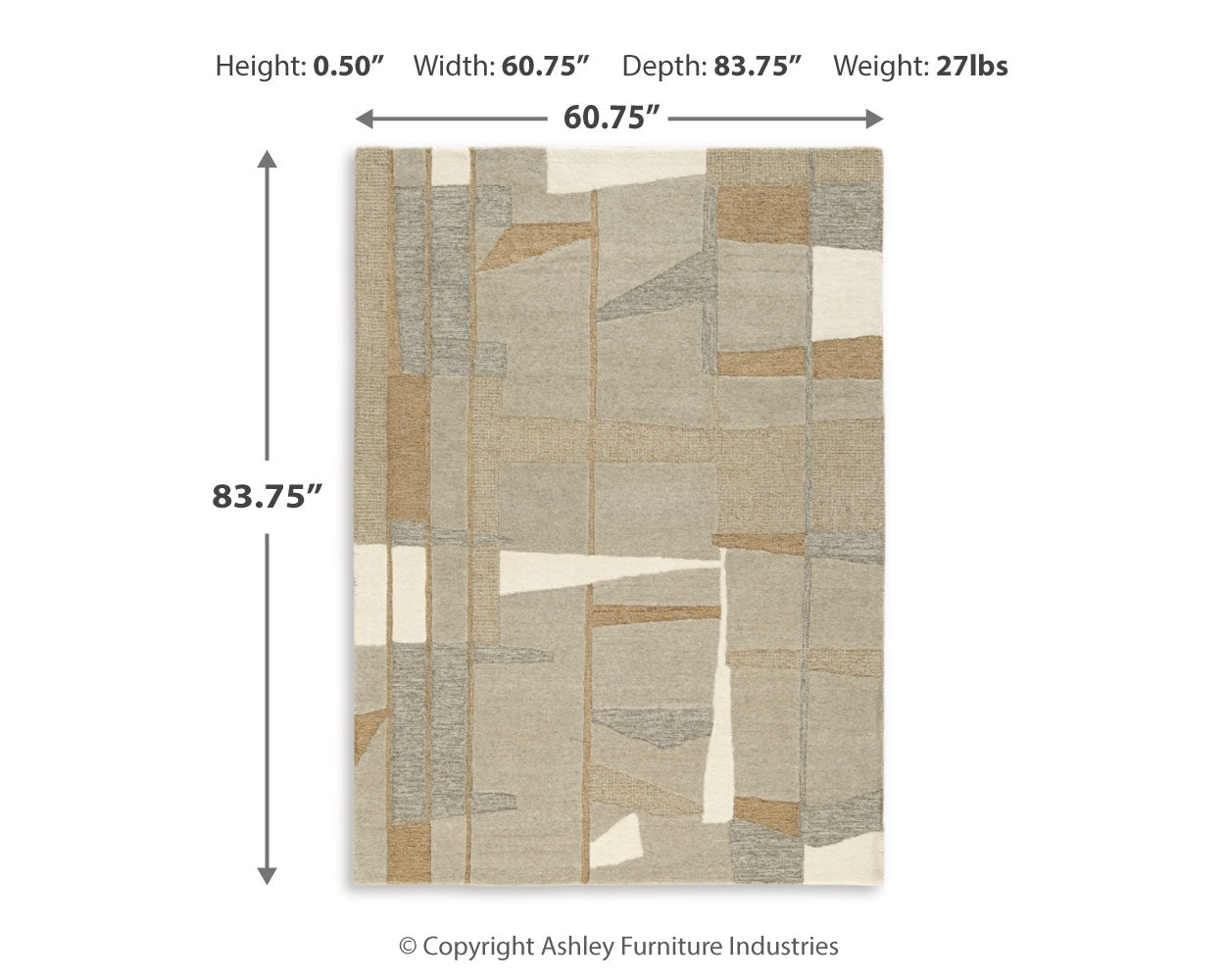 Abbotton 5' x 7' Rug