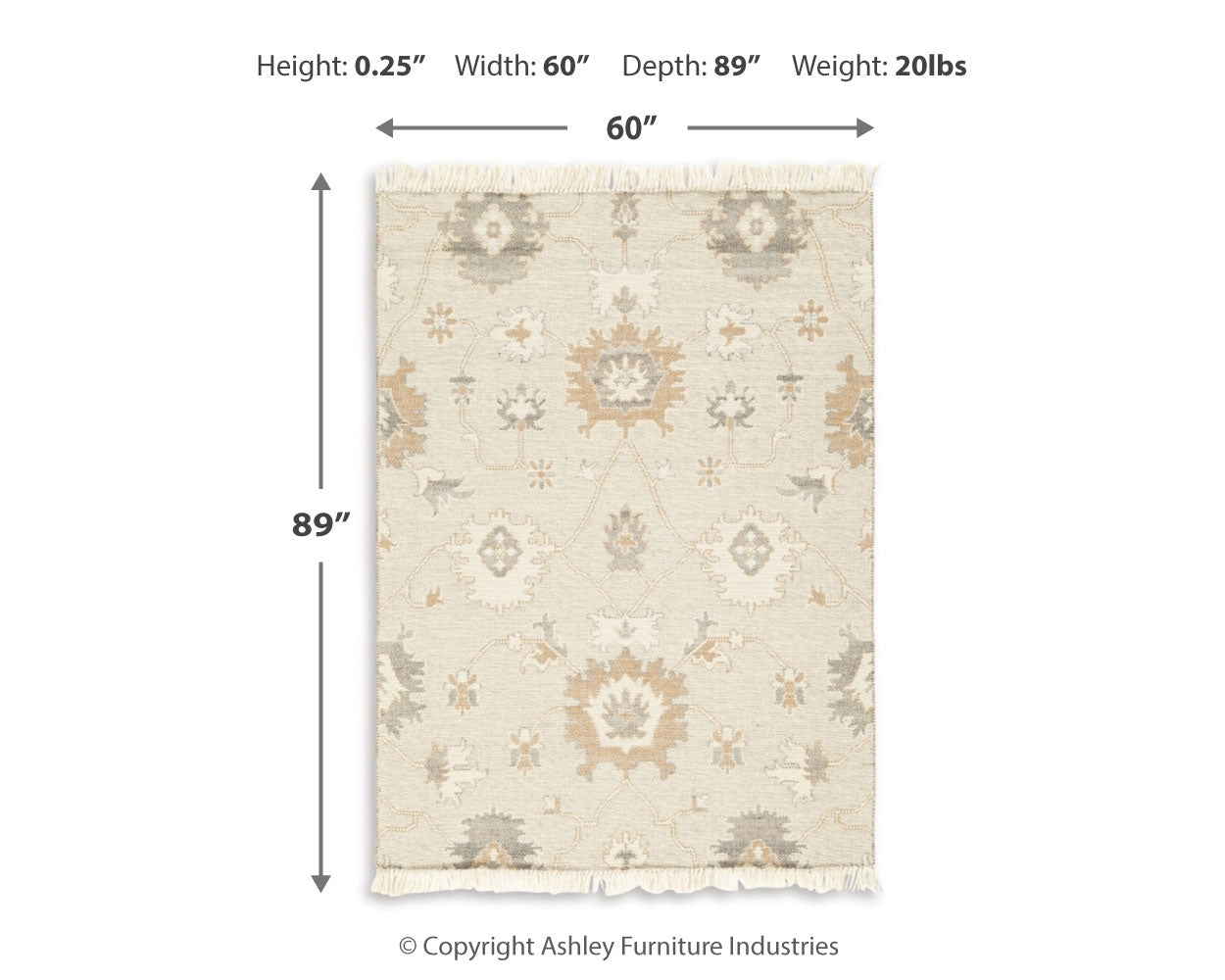 Calkin 5' x 7' Rug