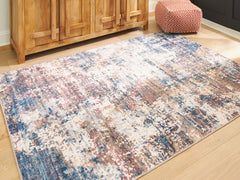 J&M Furniture - Ashley Furniture - Willbertal 8' x 10' Washable Rug - 8' x 10' Washable Rug / Multi - R406651
