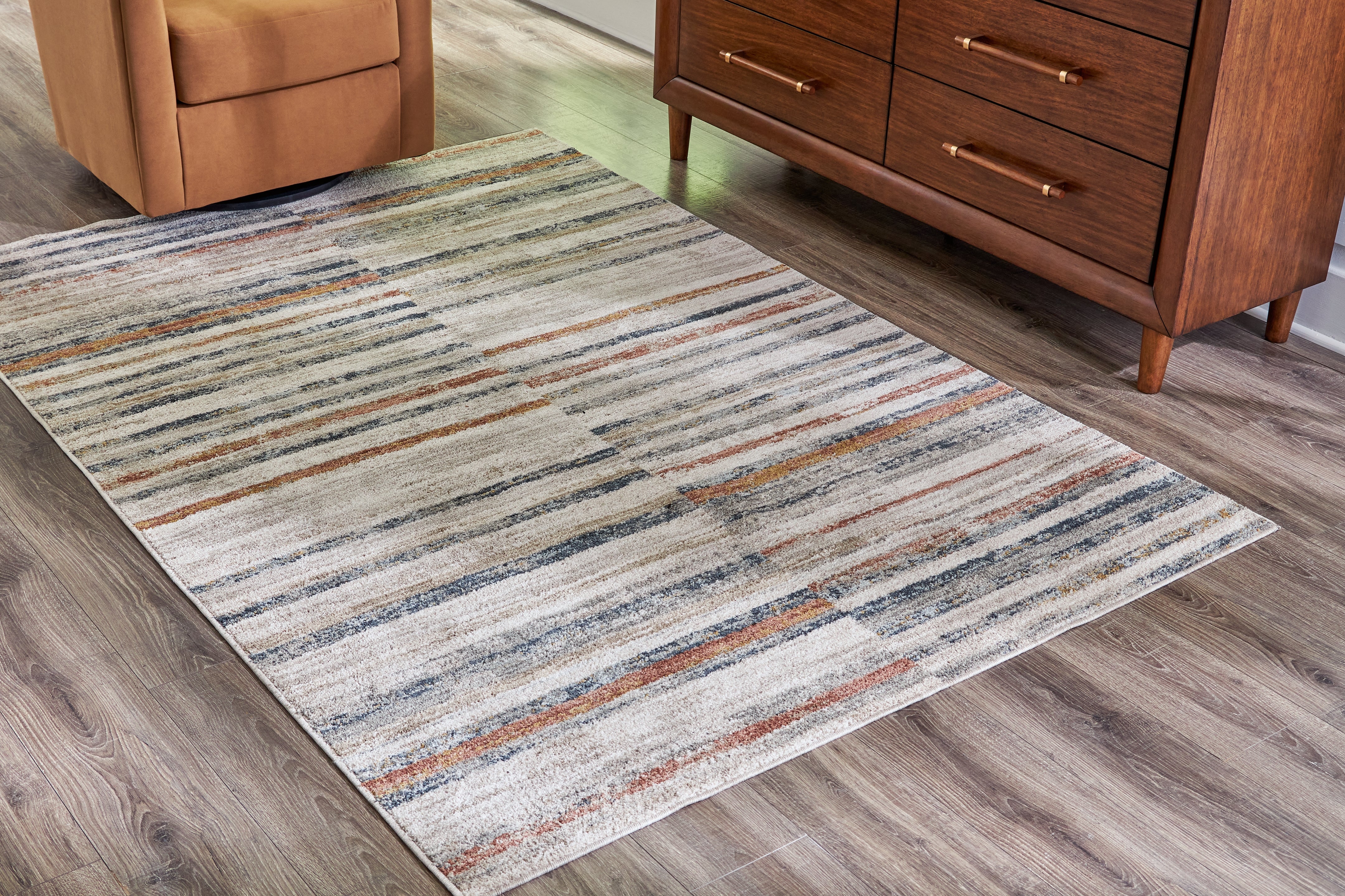 J&M Furniture - Ashley Furniture - Kemart 8' x 10' Rug - 8' x 10' Rug / Multi - R406681