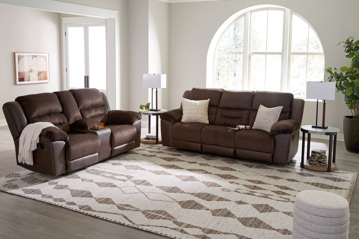 J&M Furniture - Ashley Furniture - Brettler 10' x 14' Rug - 10' x 14' Rug / Beige/Brown - R406790