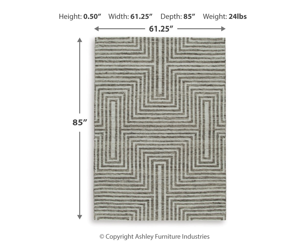 Jossen 5' x 7' Rug