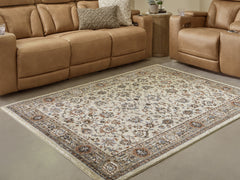 J&M Furniture - Ashley Furniture - Beritham Medium Rug - Medium Rug / Blue/Brown/Beige - R407262