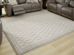 J&M Furniture - Ashley Furniture - Wimney Large Rug - Large Rug / Gray - R407281